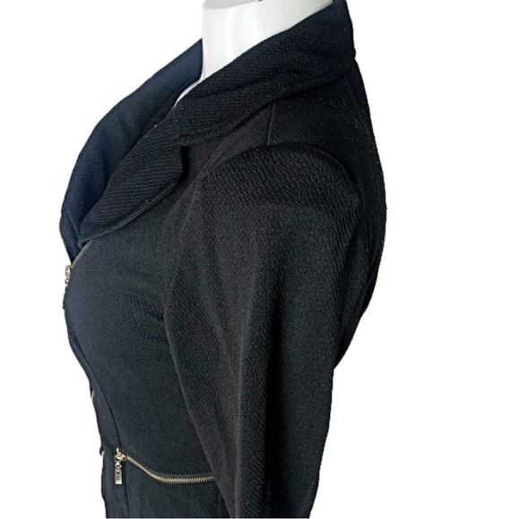 LOVE & LIBERTY- Black Zippered Blazer - Picture 10 of 16
